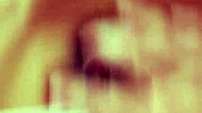 Bound on desk, gagging deepthroat while slapped and choked submissive