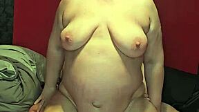 damn this preggo milf's big tits smother my face good