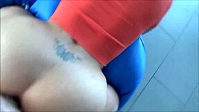 Big Titted Step Sister Needs Step Brother's Help Stretching Yoga Poses in Workout