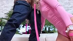 Blonde slut Nicole Nichols begs Bryan Gozzling for more extreme domination sex