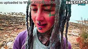 Suck my cock deep public then take facial load