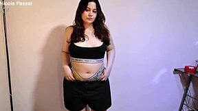 imagine cute chubby latina babe spreading huge nasty asshole just for you