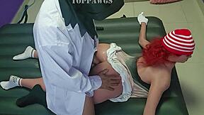 Intense Fuck Doll Prone Bone with Toys and Real Doll Pussy Play