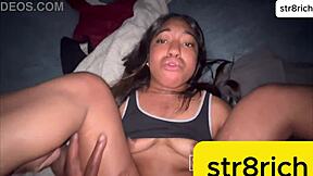 str8rich risks fucking ebony street thot's wet pussy all night