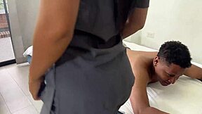 BIG ASS Masseuse Camila Henao RIDES TASTES Deepthroats BBC Rough!