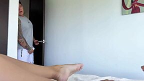 I Crave Masturbating Watched By Perverted Stepbrother's Intense Jerk