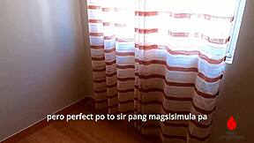 imagine this hot pinay agent's pussy sealing the deal with wild doggystyle pounding and creamy finish