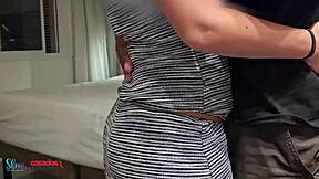 old brazilian wife takes monster bbc wedding gift creampie