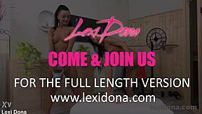 i crave lexidona's athletic lesbian fitness nude toy play so badly