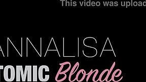 Blonde wife takes first rough punishment in garage