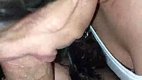 Friend's Girlfriend Begs to Suck My Cock During Outdoor Creampie Fuck