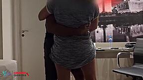 old brazilian wife takes monster bbc wedding gift creampie