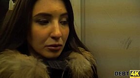Monica Wet Sells Her Tight Pussy For Club Debts!