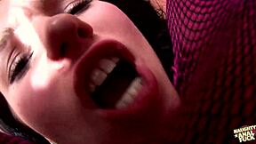 Skinny brunette in pink leggings takes anal bent over cowgirl doggystyle