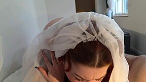 bbc wrecks my wedding night pounding big ass while cuck husband watches