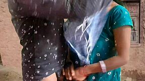 Ranch couple's muscular wife gaps asshole in college party sex