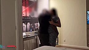 old brazilian wife takes monster bbc wedding gift creampie