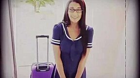 Excited Asian Aria Skye Gets Licked and Fucked by Misha Mynx and Husband in Foster Tape