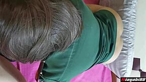 hey check out this thai student slut sucking huge cock fingering her shaved pussy before creampie pounding