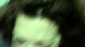 raven milf delivers sloppy lipstick blowjob ending in thick oral cumshot