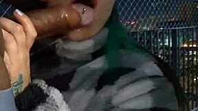 my friend blows me on balcony then i pound her huge ass hard