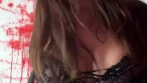 I'm your busty curvy European secretary dominating you humiliating with femdom jerk off instructions in pov