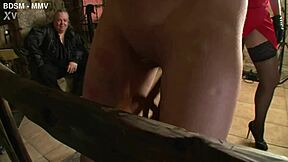 the sadists circle punishes their german european slave with intense bdsm domination and pain