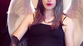 hey cute japanese ladyboy with pussy masturbates on cam while fucking ass