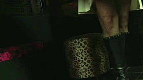 big tits milf locked in bdsm cage deepthroats monster cock before getting bent over and creampied