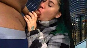 my friend blows me on balcony then i pound her huge ass hard