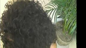 island hottie foxy roxy from trinidad showers with ebony blowjob action