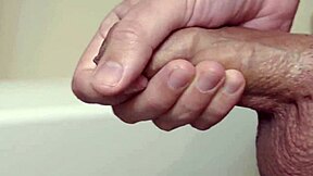 my dick cums deliciously in super slow motion close up