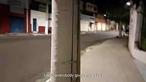 wanna watch me suck this cock then fuck outdoors pov alley stranger small tits?