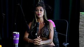 brazilian swingers ease her into anal and pussy pounding on halloween night