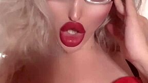 hey haters this goddess in leggings and glasses owns your feet slave worship now