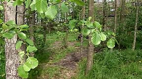 blonde teen sluts lost forest beg two monster cocks double penetration cumshots