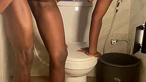 Homemade british teen bathroom tease through sheer gets steamy hot