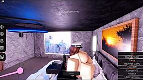 Lucky Crewman Pounds Maya Tau's Tight Holes in Zero Gravity Thrill