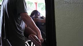 fucking my wet wife outside then ripping clothes in kitchen doggystyle