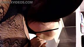 andrea rojo slurps ladyboy cocks in wild mexican shemale lesbian oral threesome