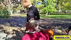 dolly's cum slave faces pumpkin's twisted gangbang revenge on porno dan