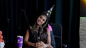 brazilian swingers ease her into anal and pussy pounding on halloween night