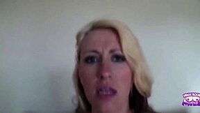 blonde distracts gamer boyfriend with deep cock sucking