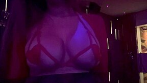 hey check out this italian milf's juicy big tits bouncing outdoors