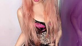 sensual findom goaldigger mistress in stockings sings addictive domination song