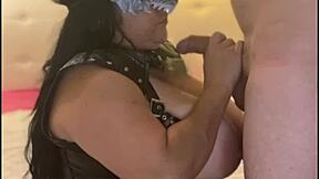 oops my stepson slipped his huge cock into my mouth during our taboo amateur play by accident