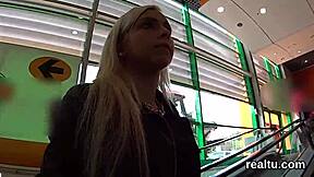Hey Czech beauty, seduced you in the mall now plowing that ass in hardcore POV