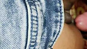 Ready to watch college coed's tight pussy creampied?