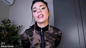 Goddess Punishes Old Slave with Dirty Talk and Cold Room Tease!