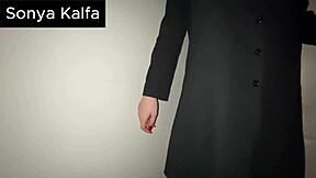 i get so wet watching horny hijab secretary orgasms in tight pussy compilation